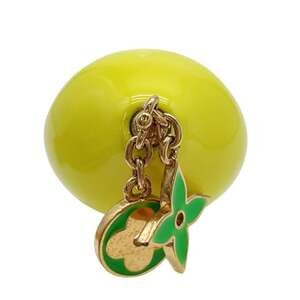 LOUIS VUITTON Berg LV Fruit Ring MP3279 in Yellow Metal Lemon for Men and Women